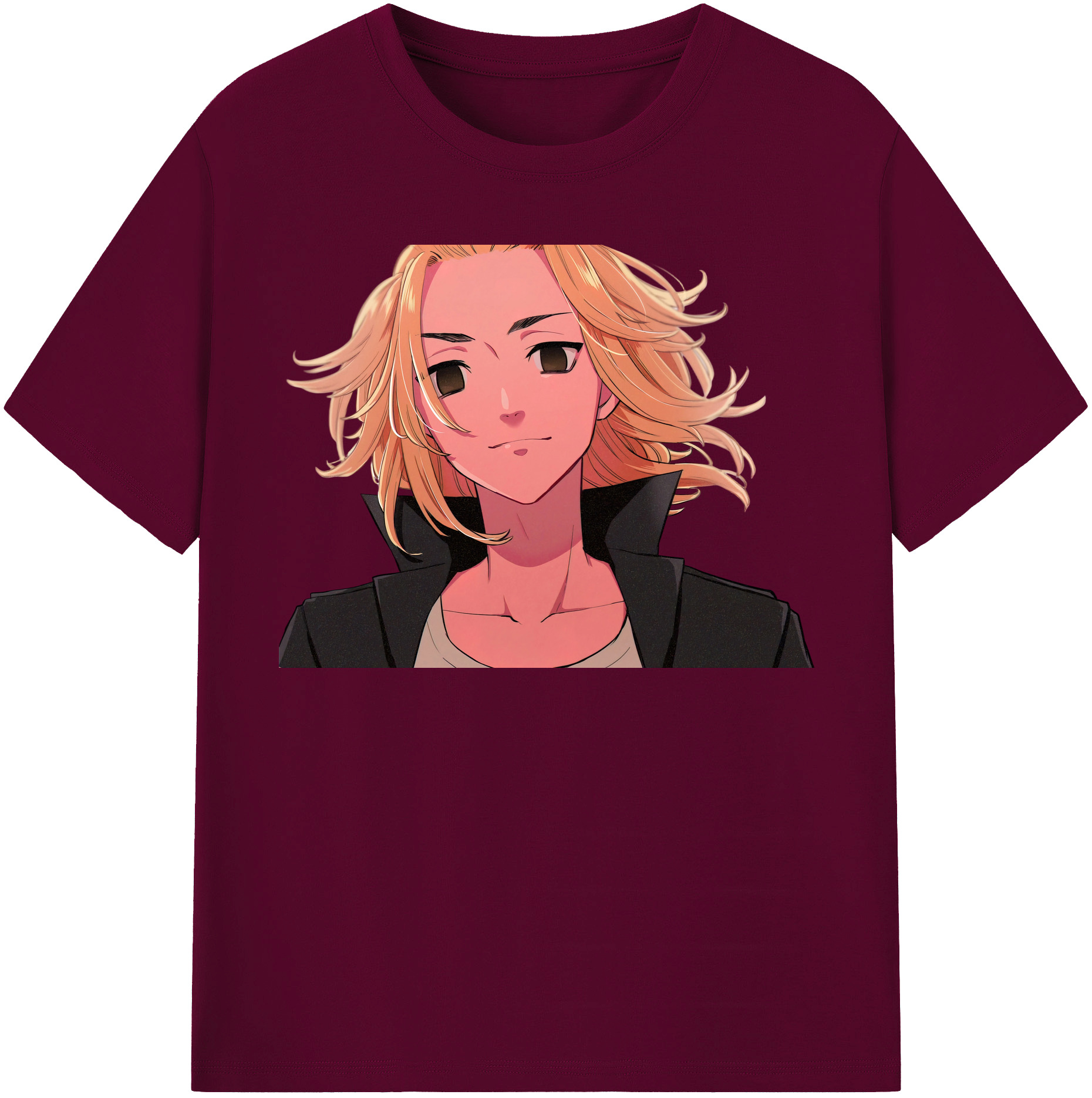（画像用） 東京リベンジャーズ Tokyo Revengers レディースカジュアルプリントTシャツ（綿100％）
